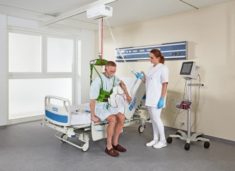 Hillrom Bed en tillift 